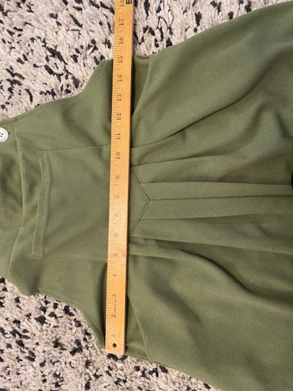 Halara Jogger Romper Dungarees all in one green NWOT Size XS - Picture 9 of 14
